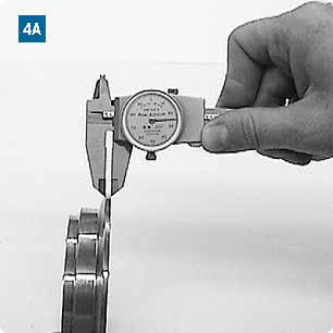 Measuring the flange apex 